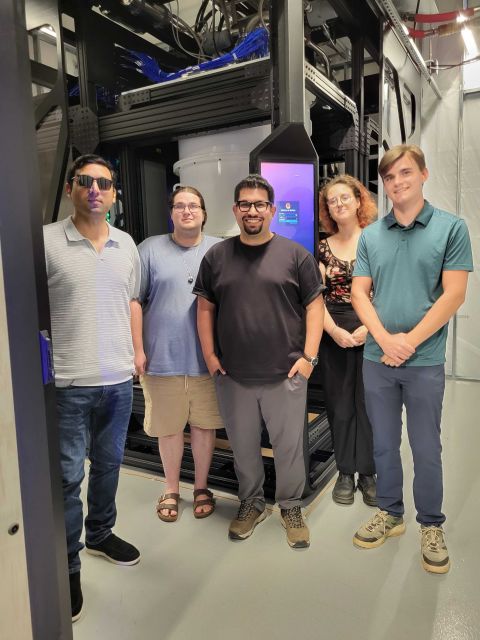 RAI student visit to Calcul Québec facility in Montreal